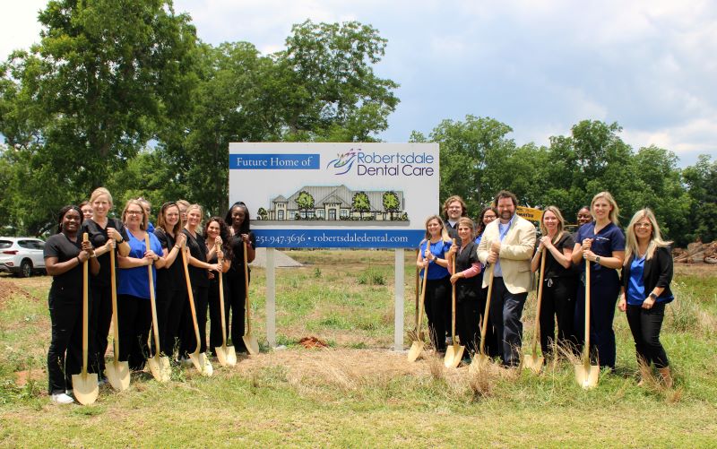 Robertsdale Dental Care Groundbreaking